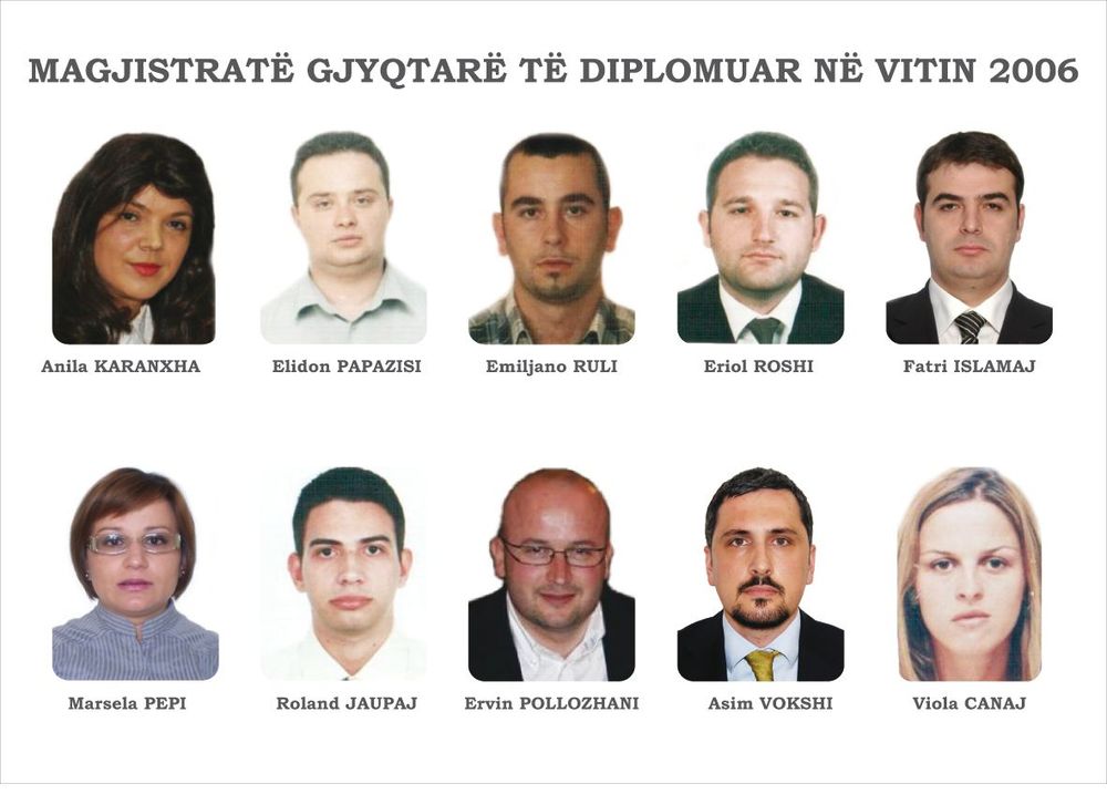 Magjistratë të diplomuar në vitin 2006